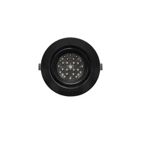 Noora – Recessed Ceiling Light – Diameter 15 - Angle 90 - Black Body Code DR22 - Image 2