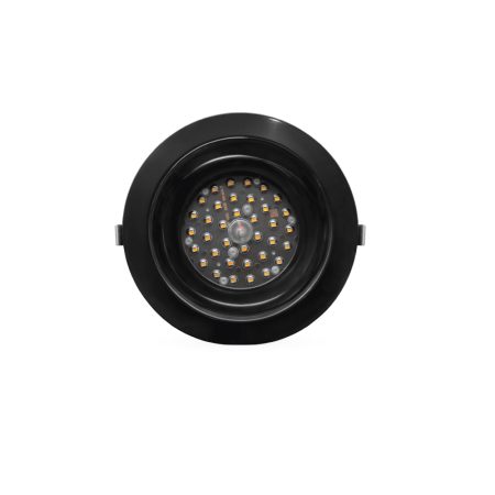 نورا– چراغ سقفی توکار -قطر20– زاویه60و 90 - بدنه مشکی کد DR13 - تصویر 2