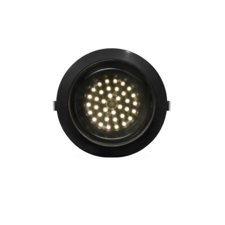 نورا– چراغ سقفی توکار -قطر20– زاویه60و 90 - بدنه مشکی کد DR13 - تصویر 3