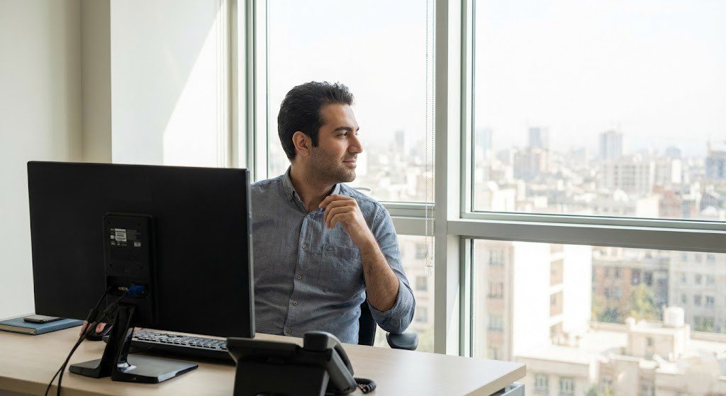 ۵ روش ساده برای کاهش خستگی چشم در محیط کار (تأثیر نور) 3 اجرای قانون ۲۰-۲۰-۲۰ برای استراحت چشم