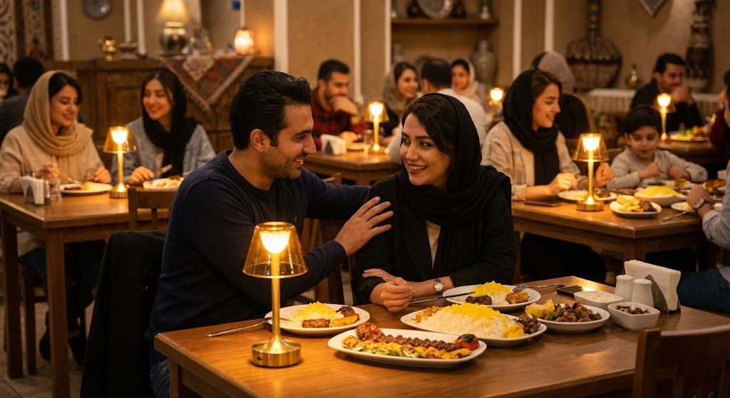 استفاده از چراغ‌های پرتابل (Portable Lamps) روی میزها