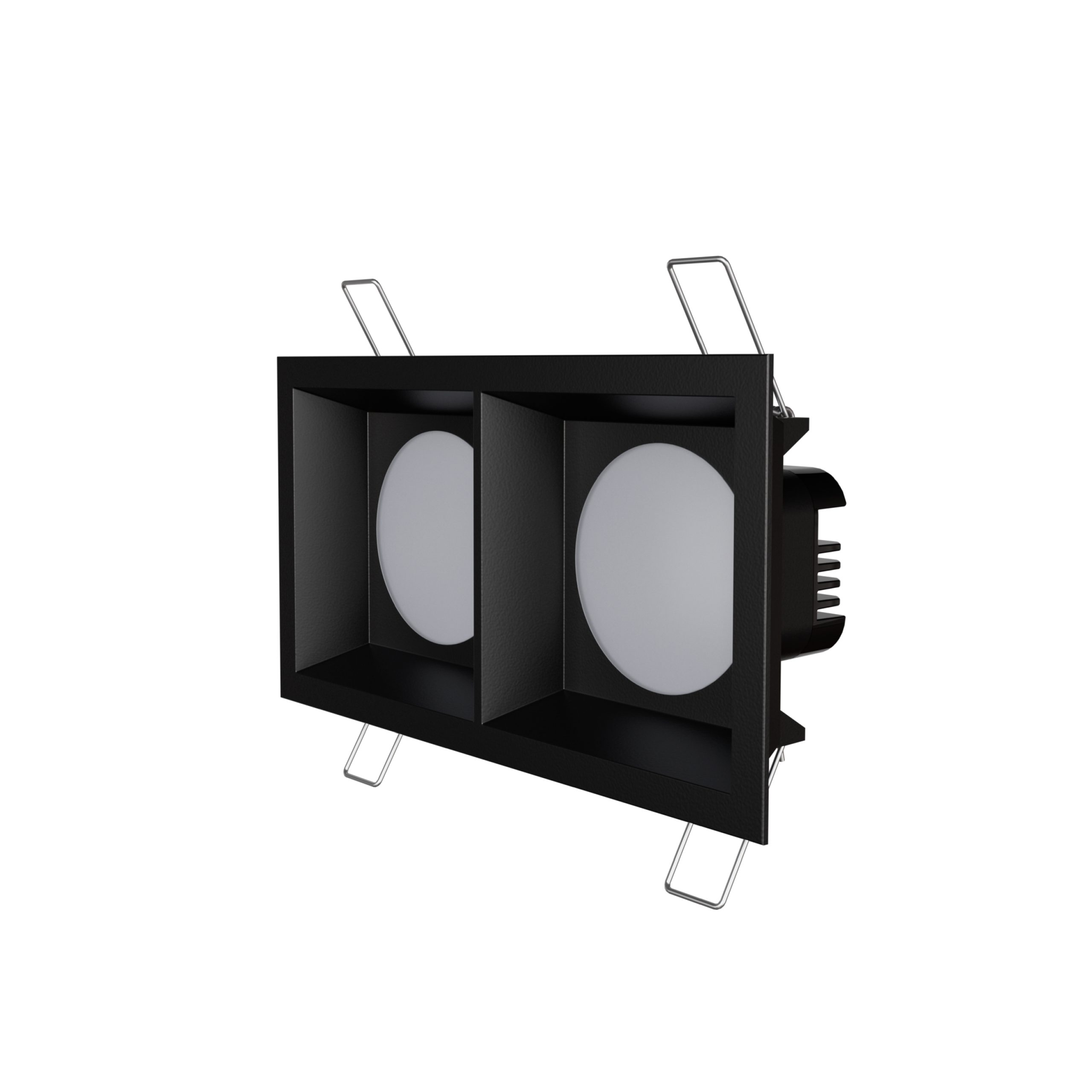 باراد– چراغ روشنایی توکار -دو شعله ثابت کد DB11